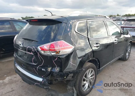 2015 Nissan Rogue Sl z USA, uszkodzony, nr VIN 5N1AT2MT0FC787479